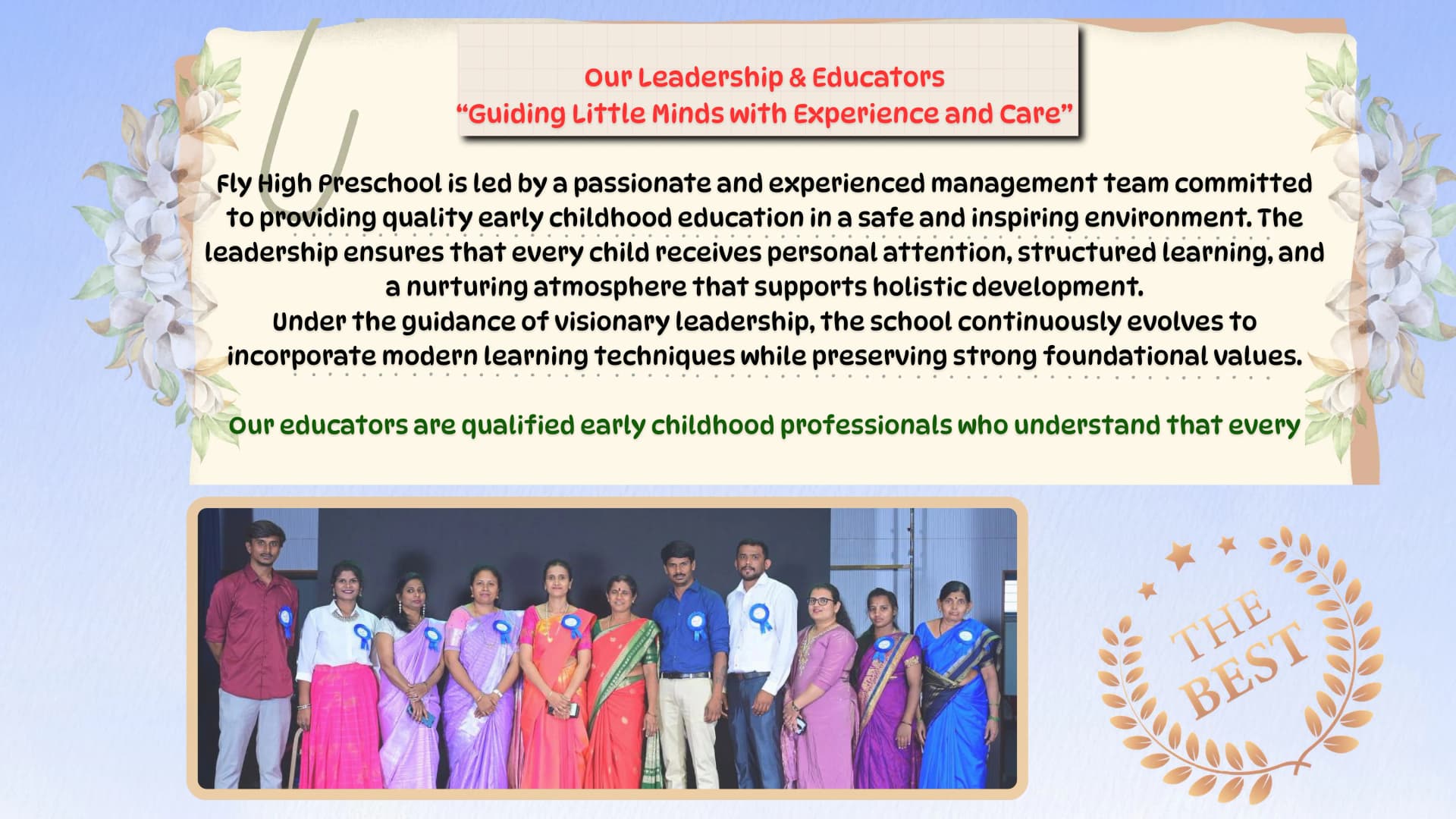 FlyHigh curriculum guide — page 2