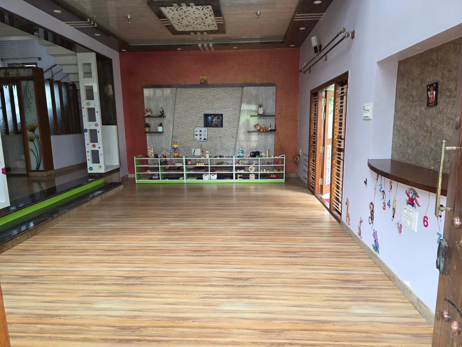 Beautiful campus interior at FlyHigh Pre School