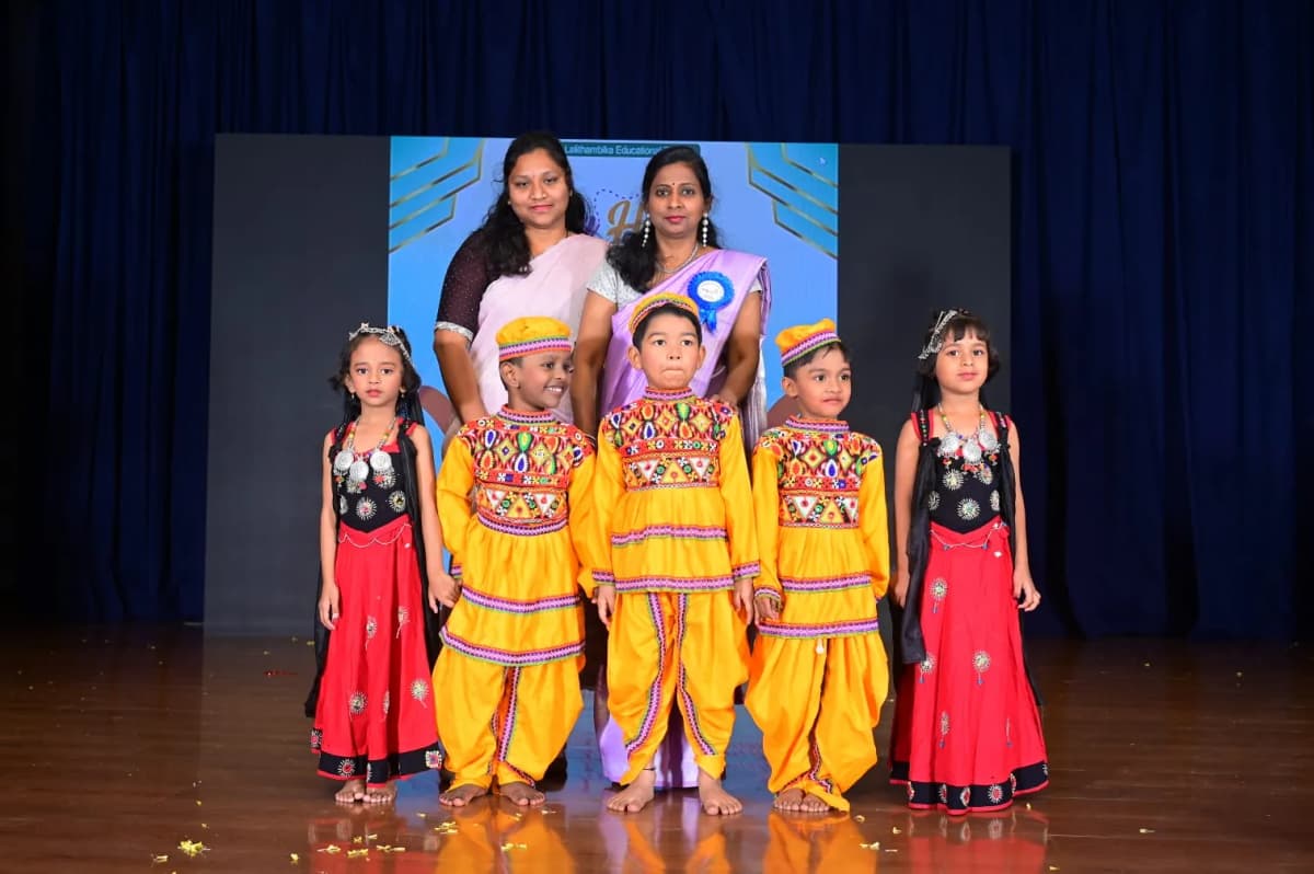 Dandiya troupe at FlyHigh annual day