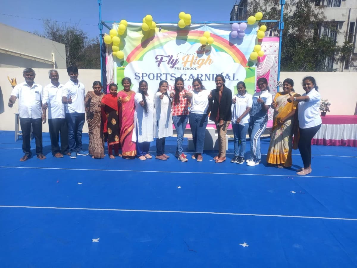 FlyHigh staff at Sports Carnival